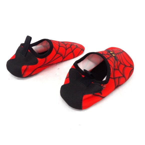 Spider-Man Water Swim Pool Shower Shoes Childs 32-33 New - Picture 3 of 4